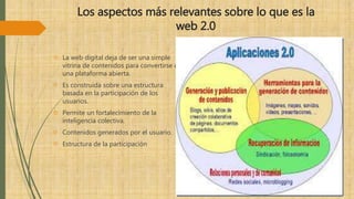 ¿Qué es Web 2.0? 
 