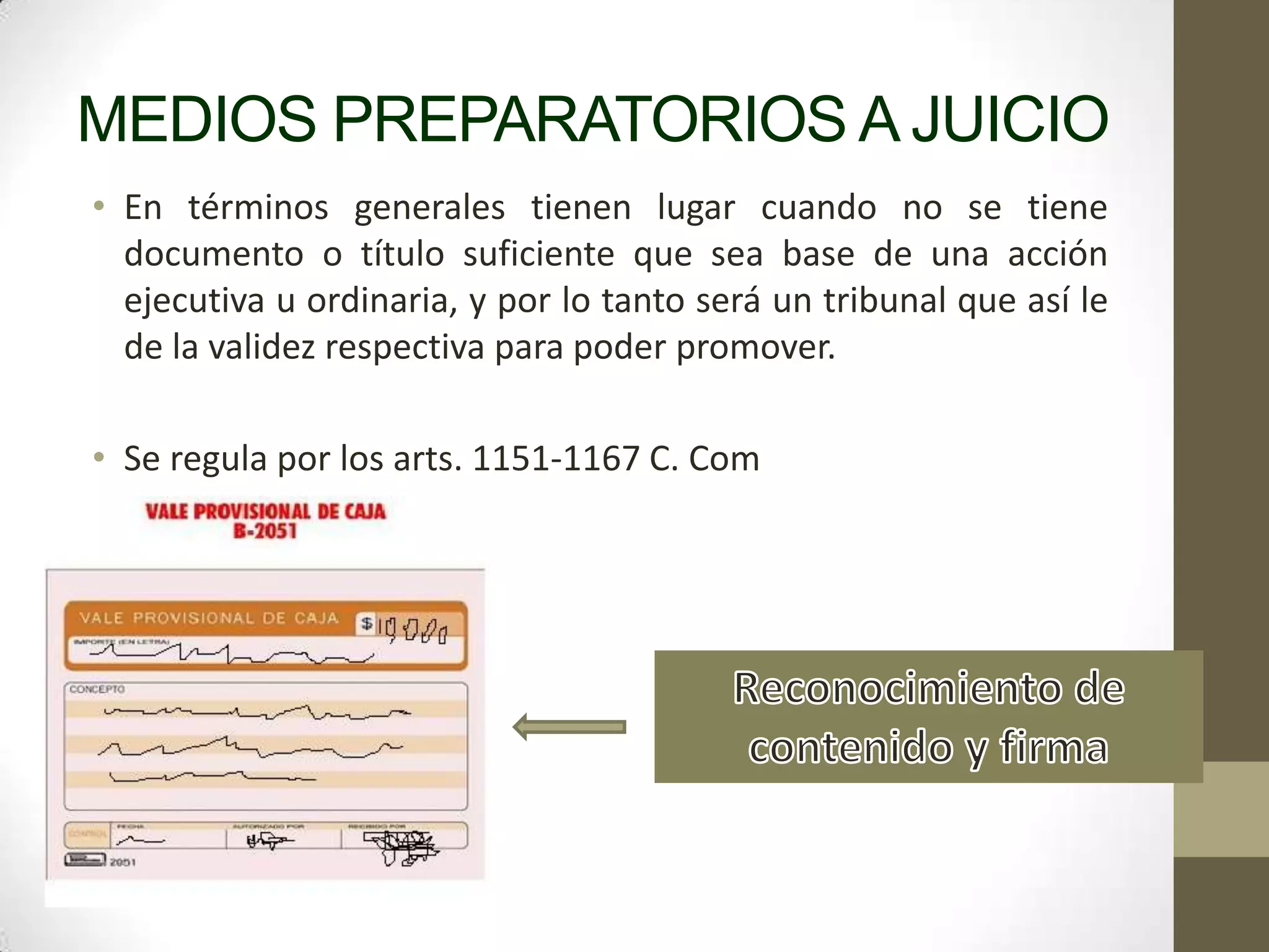 Escrito De Medios Preparatorios A Juicio