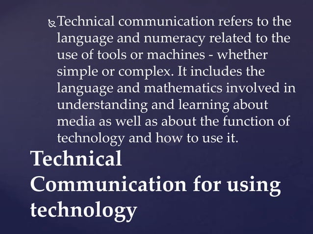 ASPECTS OF COMMUNICATIONS visual data 8