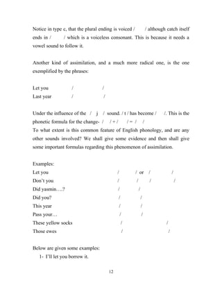 Aspects Of Connected Speech