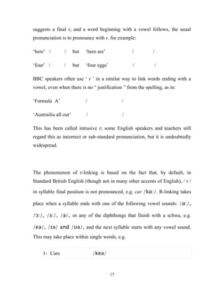 Aspects Of Connected Speech