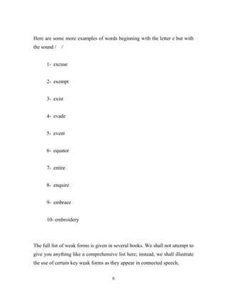 Aspects Of Connected Speech