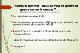 Aspects medicaux ethiques et philosophiques du tt du cancer nicole ...