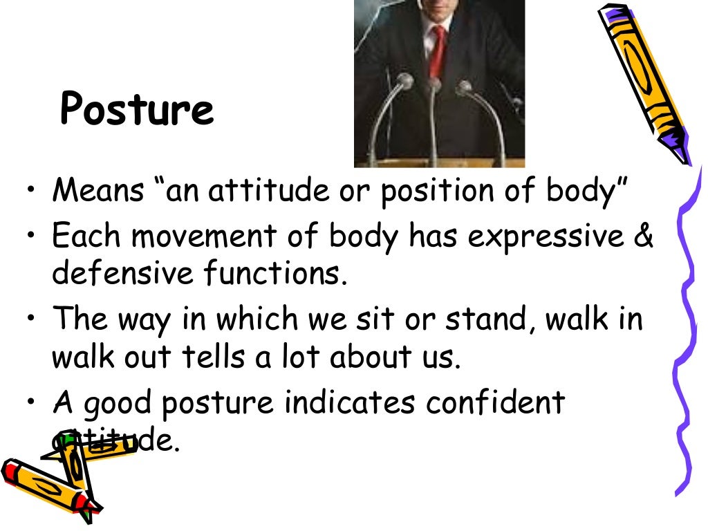 Aspects Of Body Language Ppt