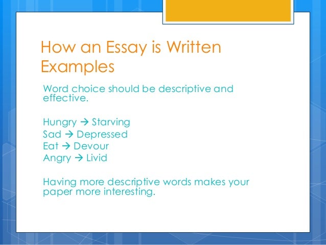 Essay state of aspect