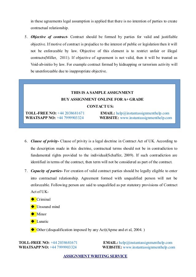 Contracts and Negligence Assignment Contracts and Negligence Assignment