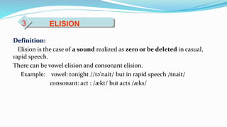 Aspects of speech | PPTX