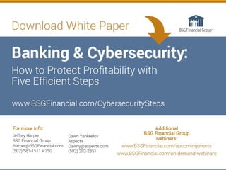Shaping Your Future in Banking Cybersecurity 