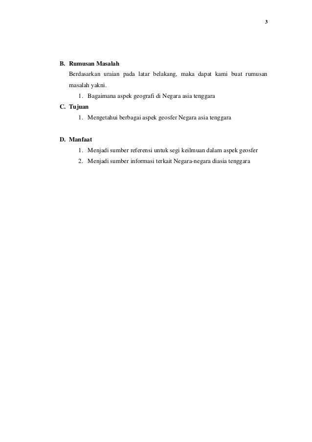 Aspek Geosfer Negara Asia Tenggara