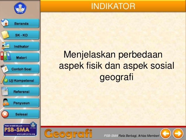 Soal Materi Aspek Geografi