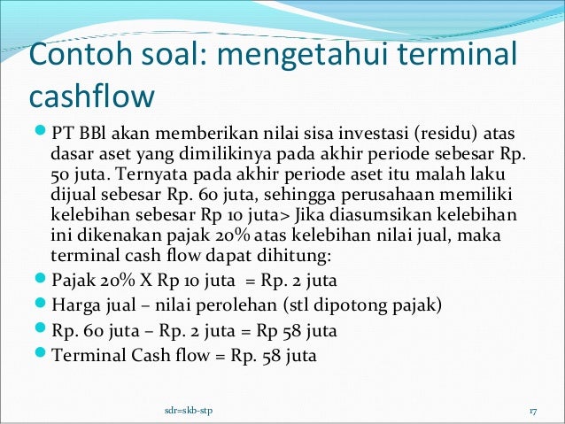 Contoh Soal Aspek Keuangan Dalam Studi Kelayakan Bisnis ...