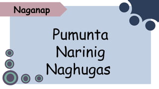 Naganap Examples Filipino