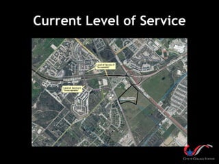 Current Level of Service
 