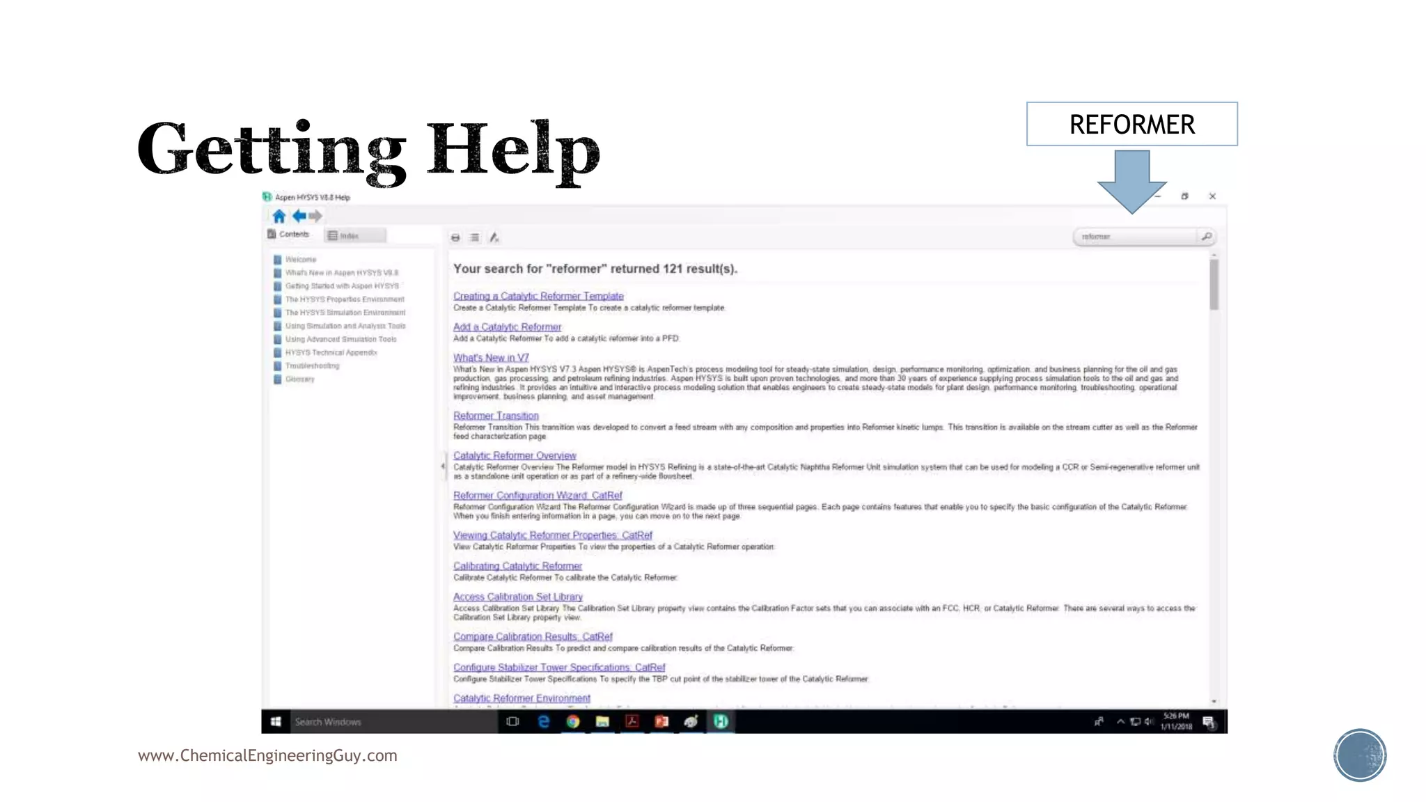www.ChemicalEngineeringGuy.com
REFORMER
 