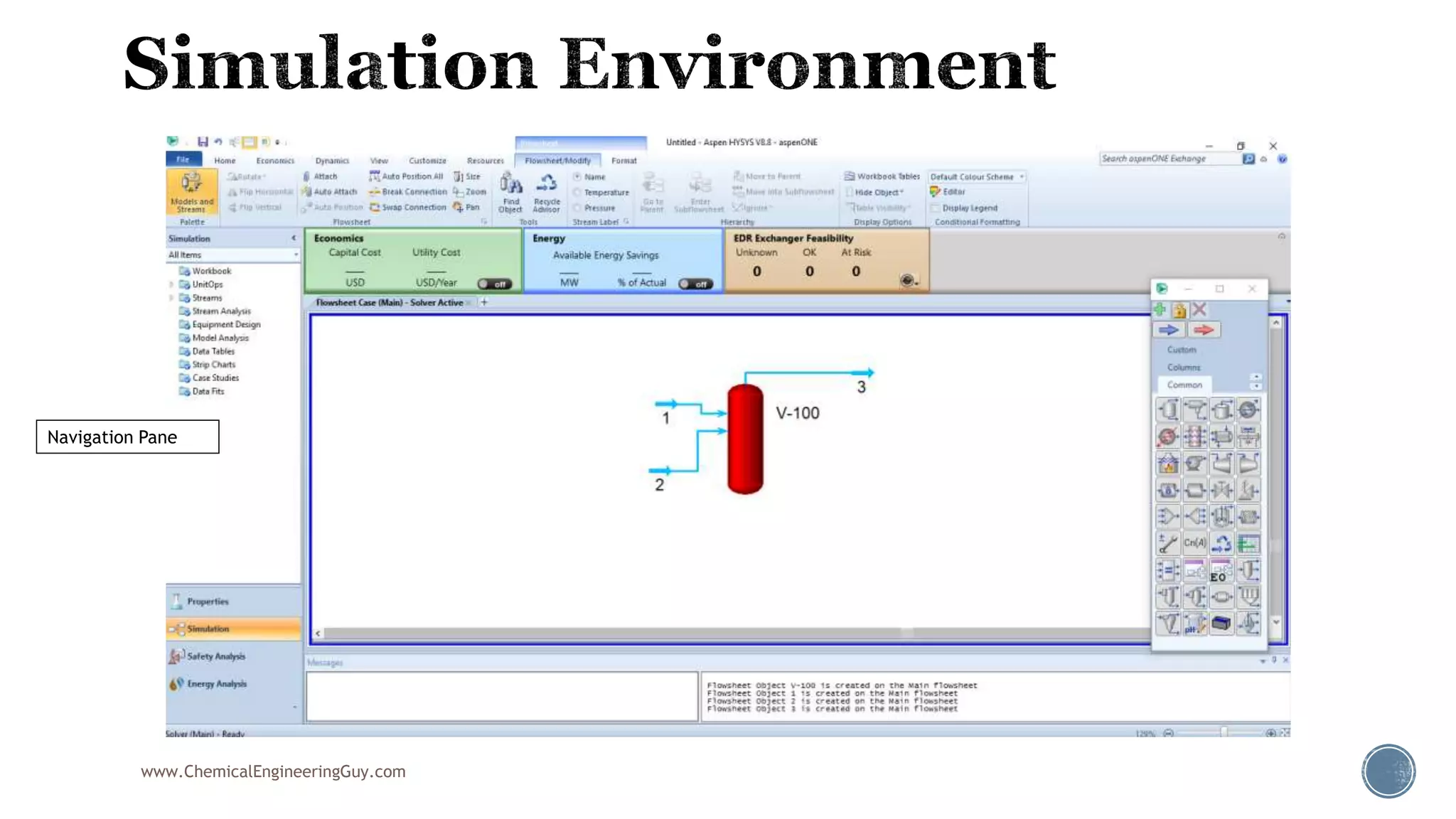 www.ChemicalEngineeringGuy.com
Navigation Pane
 
