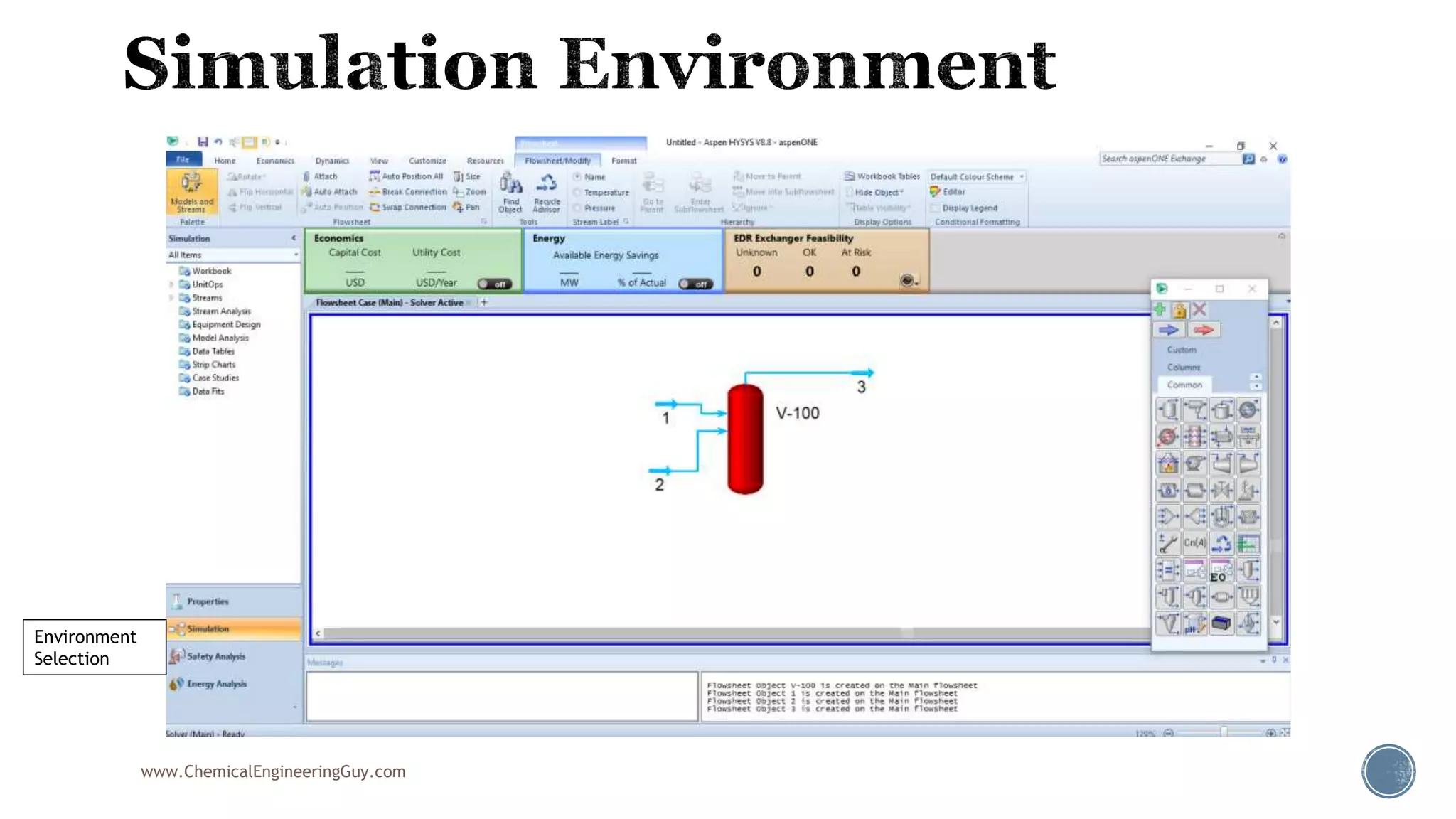 www.ChemicalEngineeringGuy.com
Environment
Selection
 