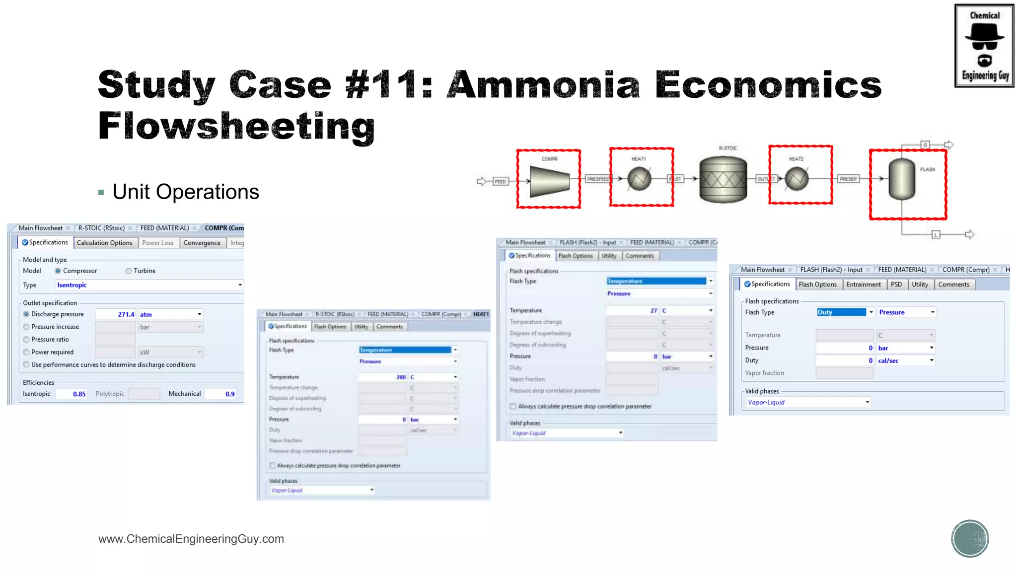  Unit Operations
www.ChemicalEngineeringGuy.com
 