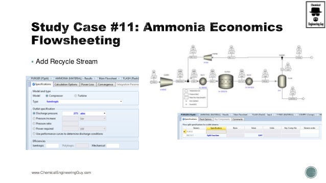 Aspen plus - intermediate process modeling image