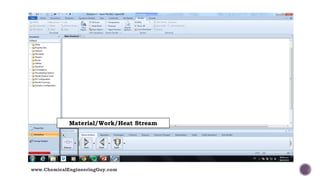 Material/Work/Heat Stream
www.ChemicalEngineeringGuy.com
 