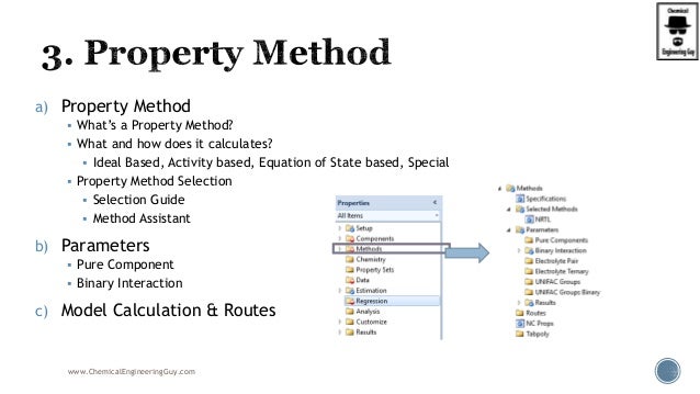 Aspen Plus Physical Properties 1 Of 2 Slideshare