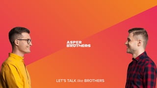 LET’S TALK like BROTHERS
 
