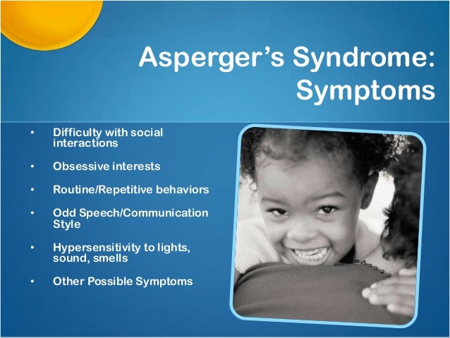 Aspergers in toddlers 