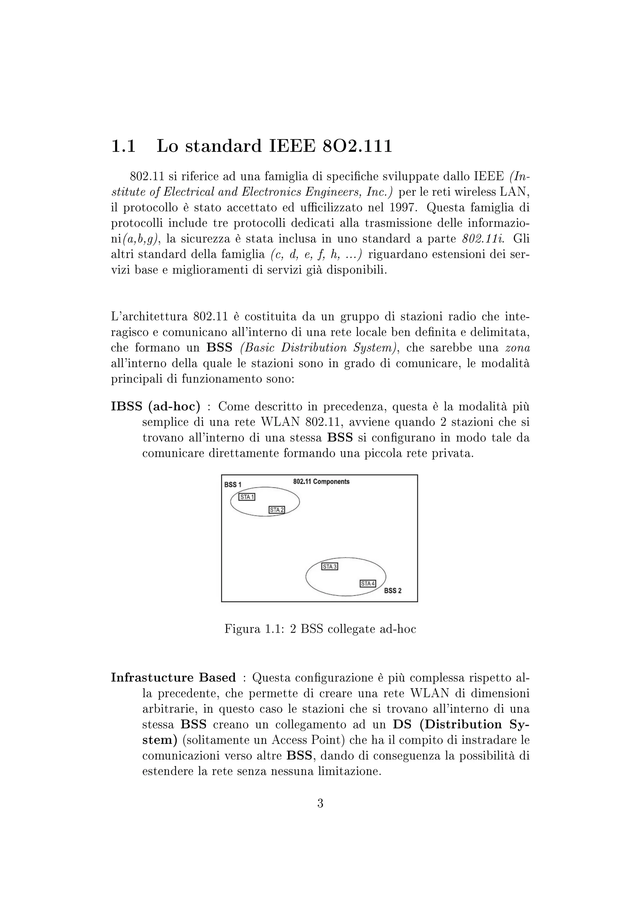 Aspetti di sicurezza dei protocolli Wireless