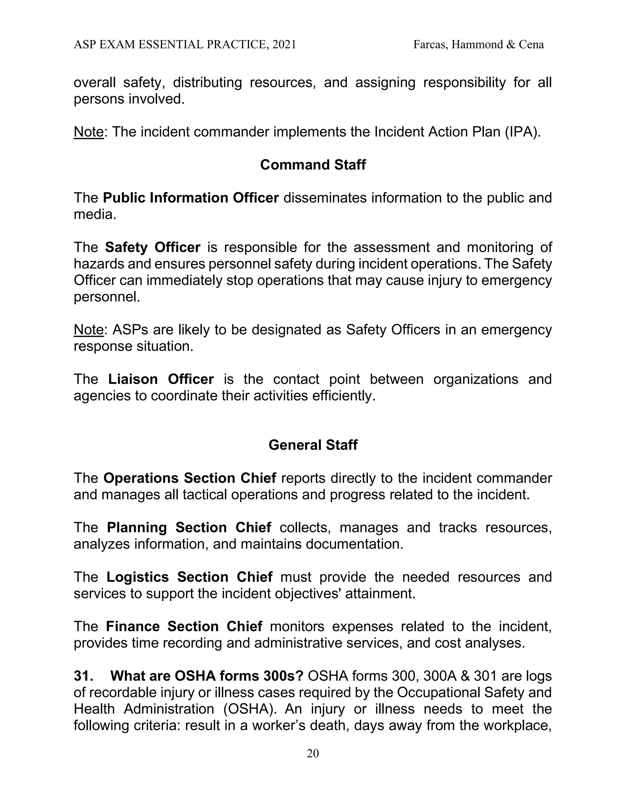 ASP exam essential practice questions | PDF