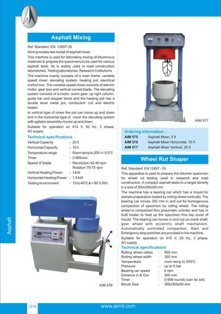 Asphalt testing range | PDF