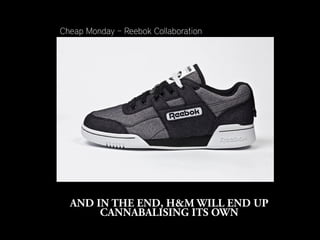 Cheap Monday – Reebok Collaboration
 