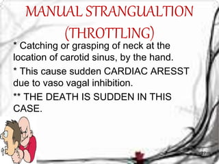 asphyxia forensic medicine heakth care crime scene | PPT