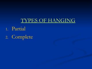 MECHANICAL ASPHYXIA FORENSIC MEDICINE .ppt