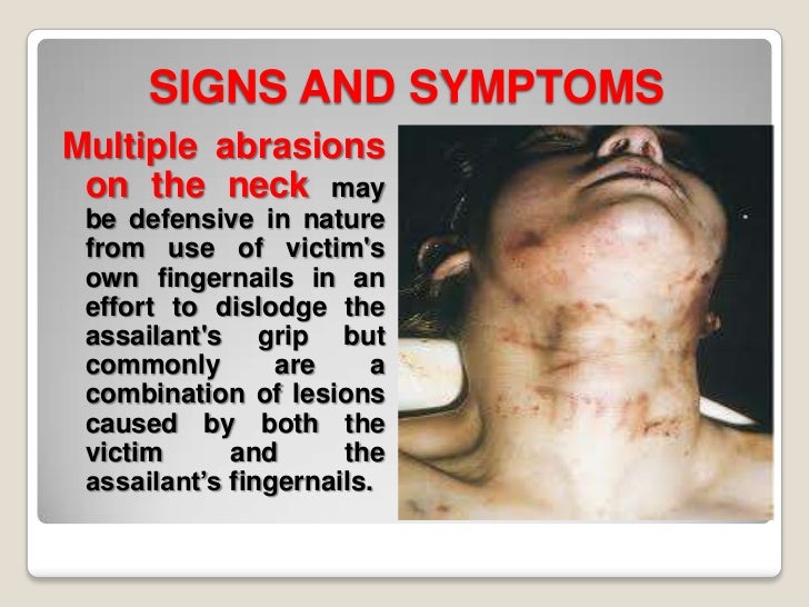 Asphyxial conditions