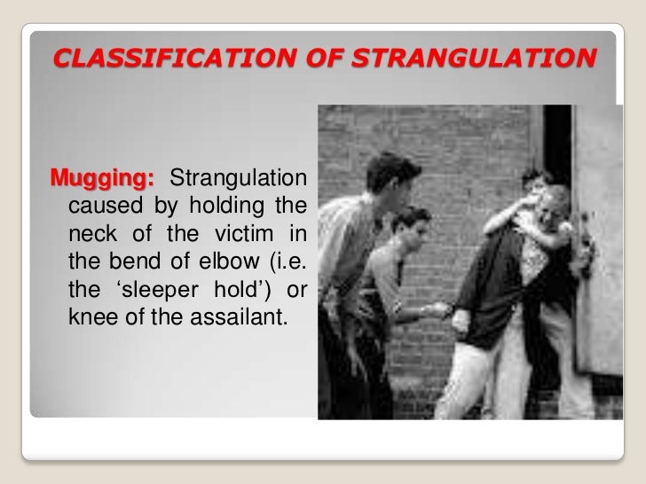 Manual Strangulation Throttling Meaning