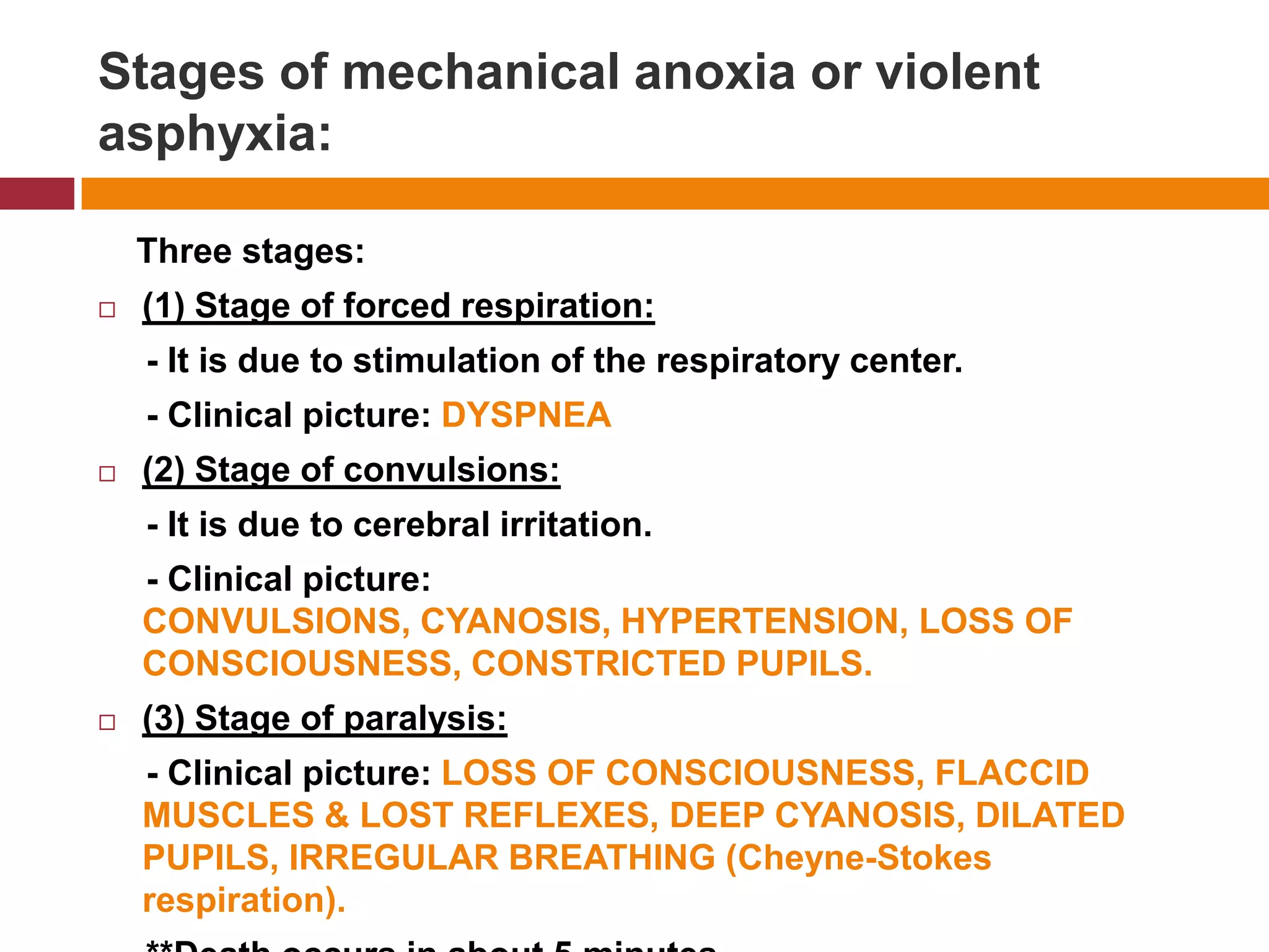 Asphyxia presentation | PPTX