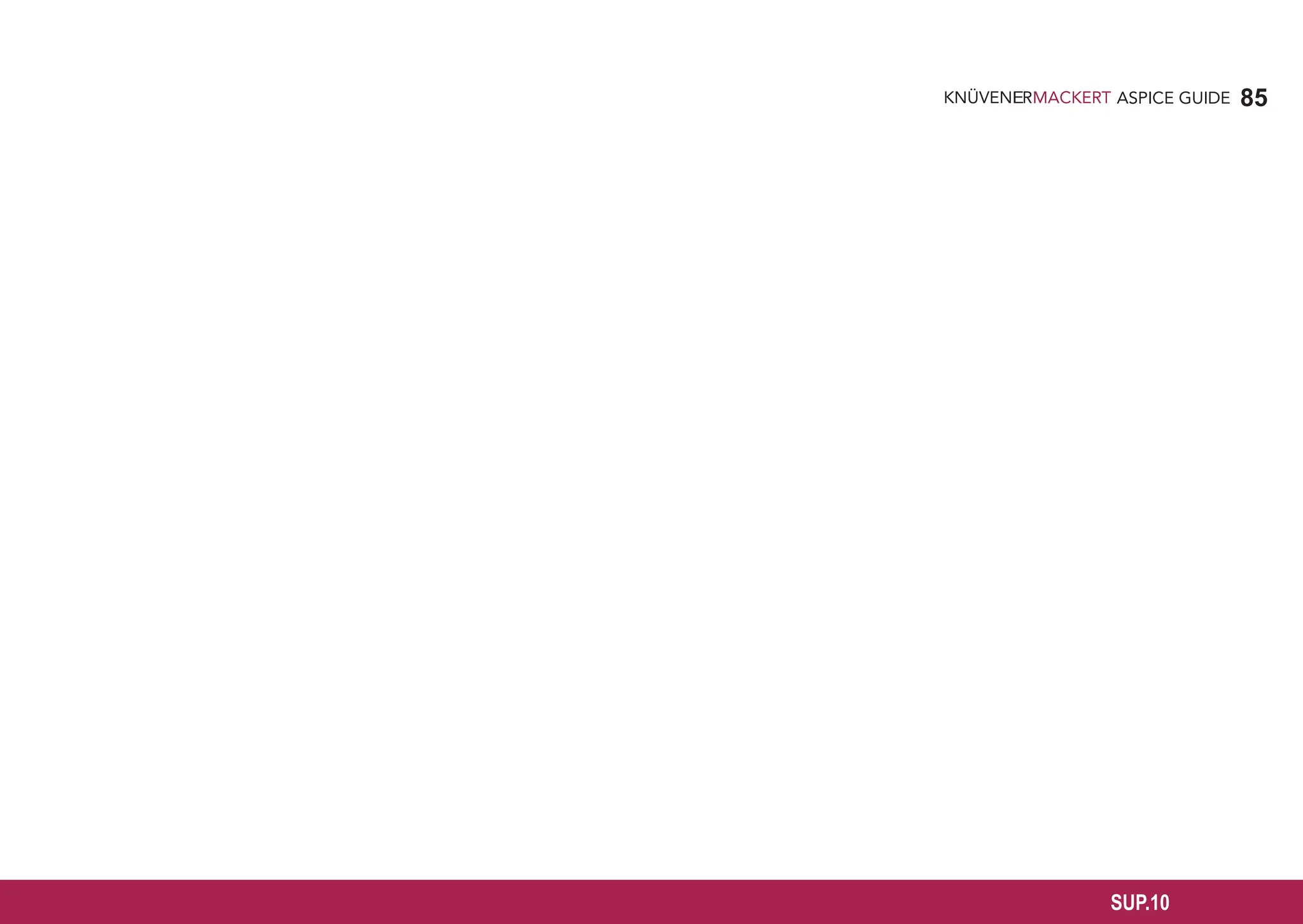 85
ASPICE GUIDE
SUP.10
 