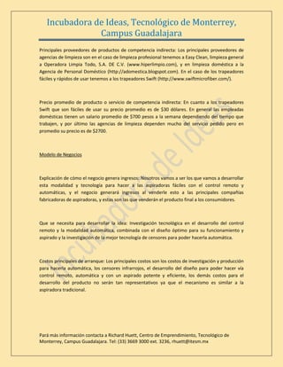 Aspiradora Automatica