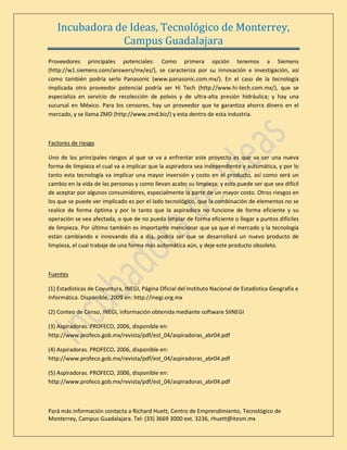 Aspiradora Automatica