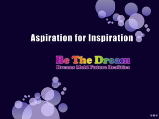 Aspiration for Inspiration 
