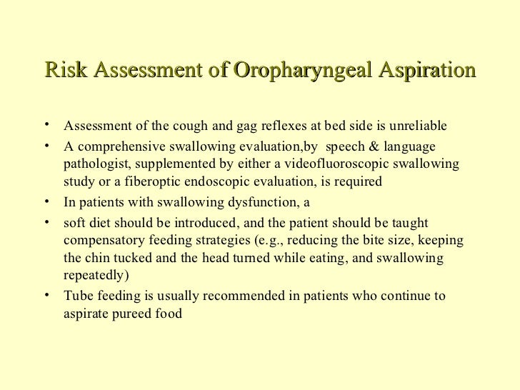 Aspiration Pneumonia