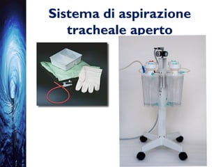 Sistema di aspirazione
tracheale aperto
 