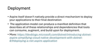 Building scalbale cloud native apps with .NET 8 | PDF