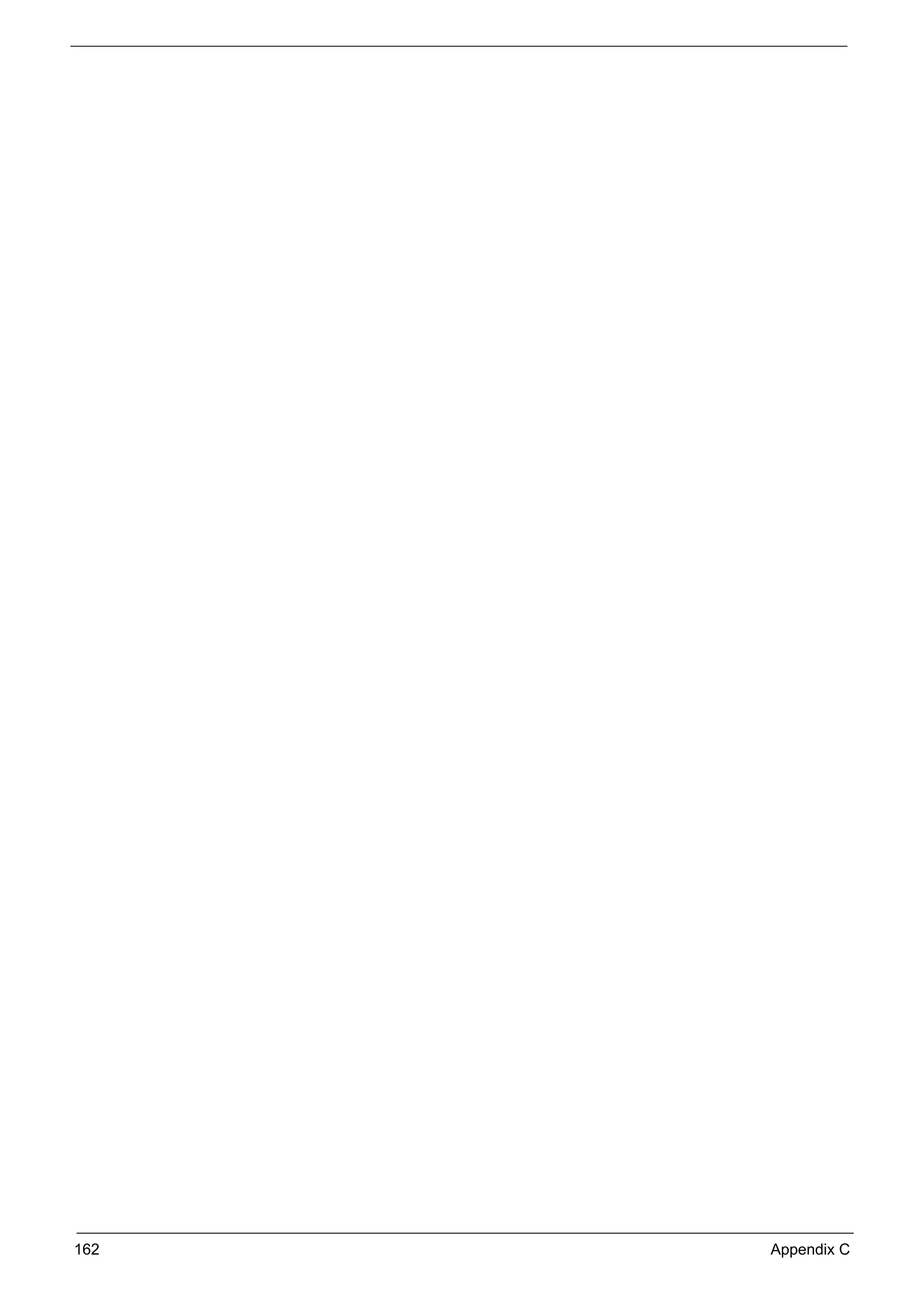 162 Appendix C