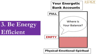 3. Be Energy
Efficient
 