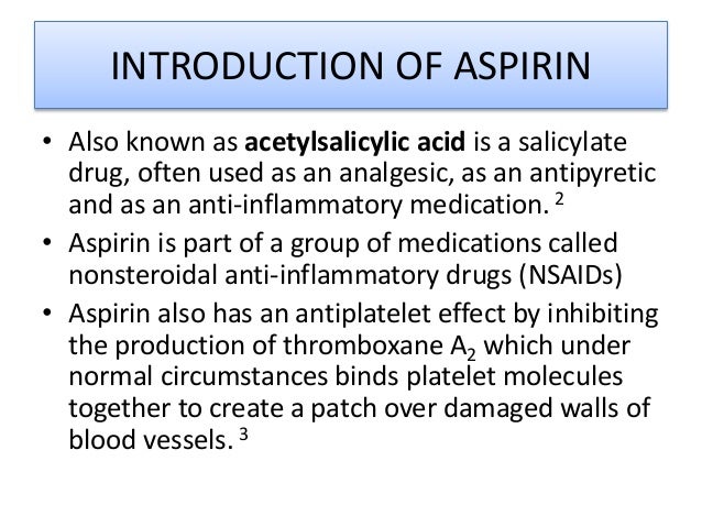 Aspirin In Myocardial Infarction By Pharm Jimmy Aiden