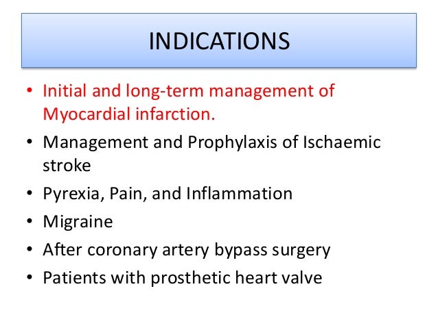 Aspirin in Myocardial Infarction by Pharm Jimmy Aiden