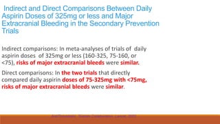 Aspirin in the primary and secondary prevention of vascular diseases ...
