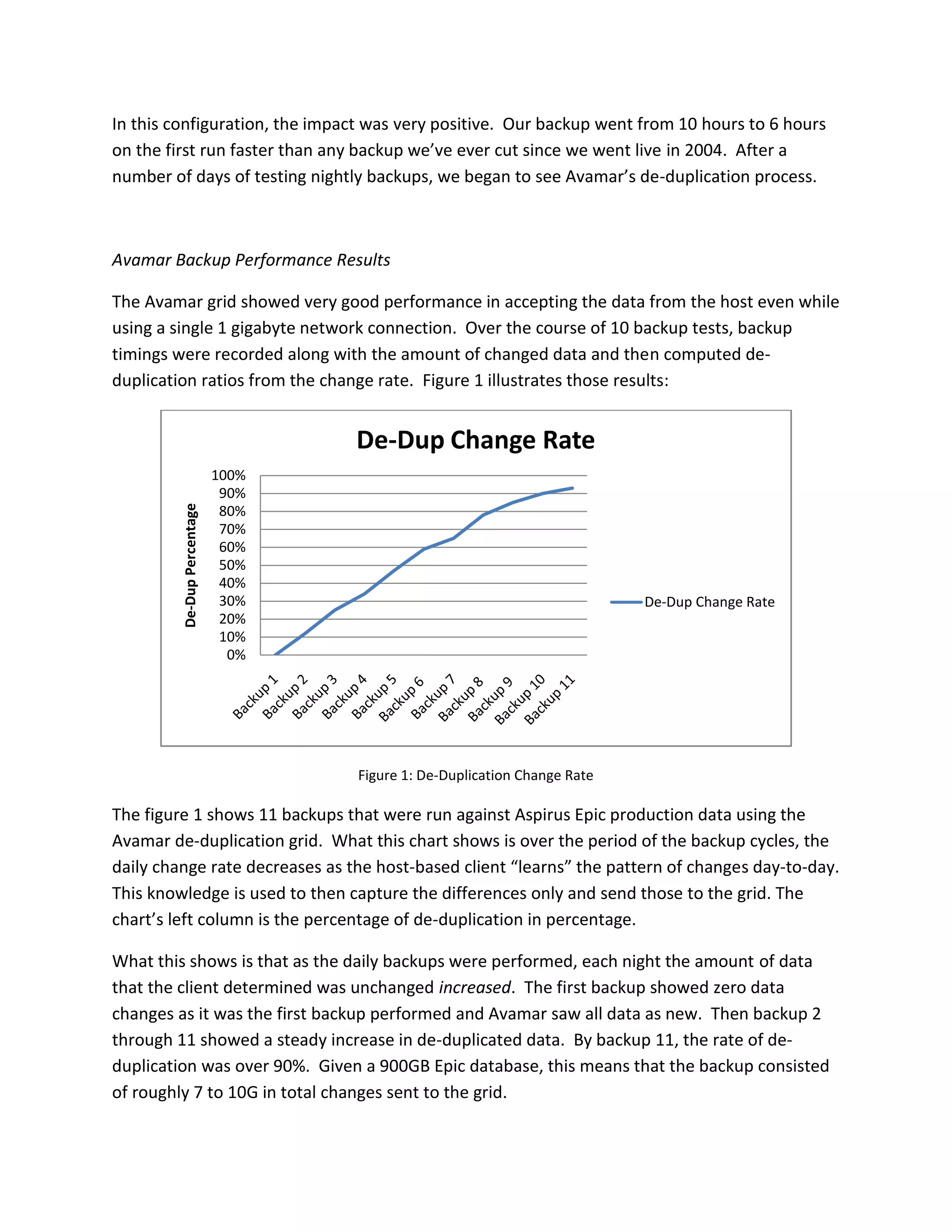 Aspirus Enterprise Backup Assessment And Implementation Of Avamar