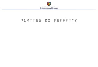PARTIDO DO PREFEITO
 