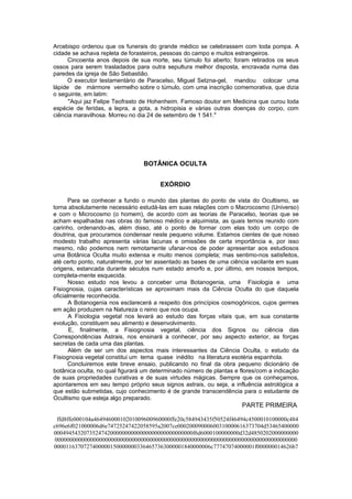 As  Plantas  Magicas